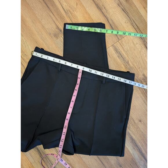 Madewell Women Pants, Business Casual Black Mid-Rise Slim Ankle Pant, Sz 10 - Picture 5 of 10